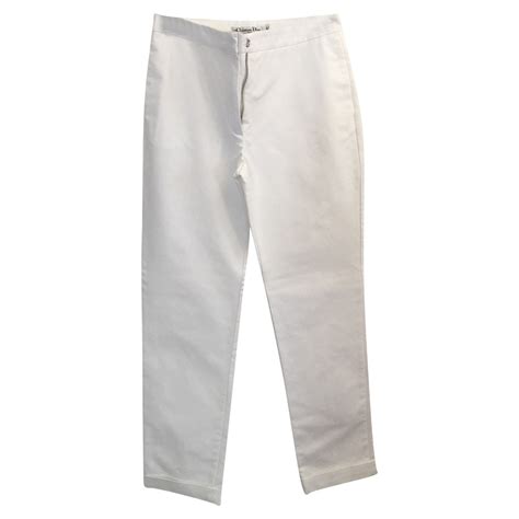 Dior white pants